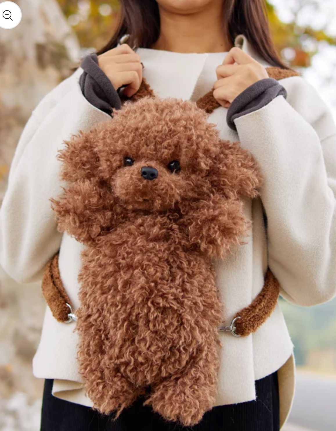 Poodle Dog Backpack