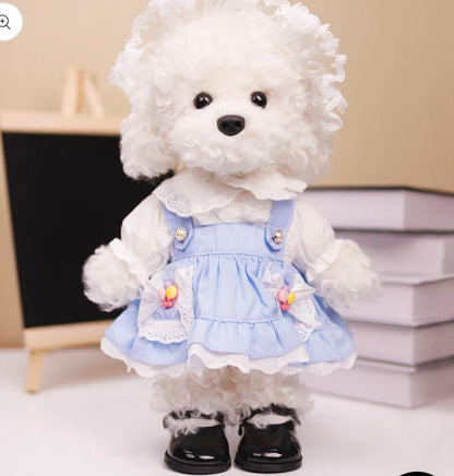 White Poodle doll (Dress)