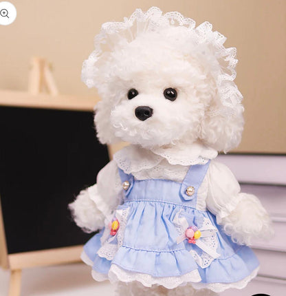 White Poodle doll (Dress)