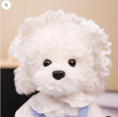 White Poodle doll (Dress)