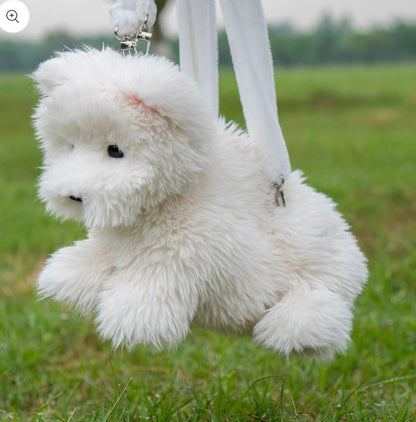 Westie White Dog Backpack