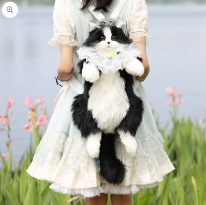 Tuxedo Cat BackPack