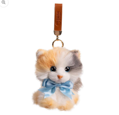 Light Calico Keychain